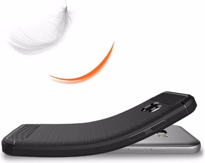 Produktbild Screenguard Samsung Galaxy A5 2017 Hülle Carbon Brushed Soft TPU (Samsung Galaxy A5 (2017))