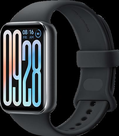 Actual product image Xiaomi Smart Band 9 Pro Obsidian Black, BHR8710GL (43.27 mm)