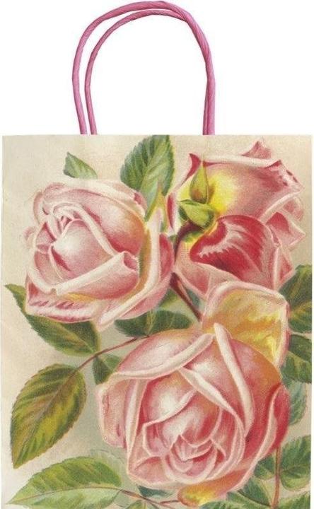 Actual product image Sköna Ting A5 Dekotasche STBAG140 Rosa Rosen (Gift bag)