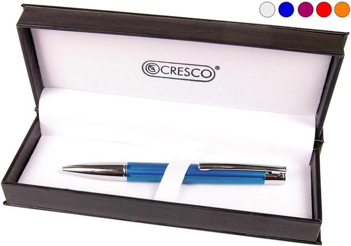 Cresco Elegant pen in case 34 Mix (406775) (Blue, 1 x)