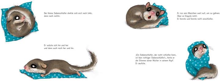 Produktbild Die Geschichte vom kleinen Siebenschläfer, der nicht einschlafen konnte (Deutsch, Sabine Bohlmann, 2015)