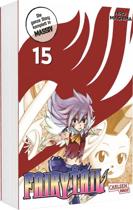 Actual product image Fairy Tail Solid 15 (Hiro Mashima, German)