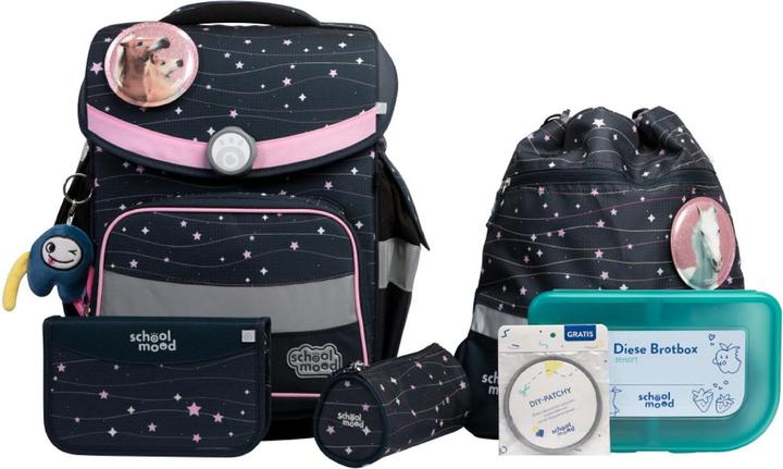 School-Mood Timeless Pro Schulranzen-Set 7-teilig (23.50 l)