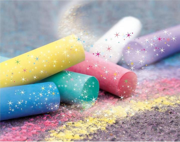 Produktbild EberhardFaber Strassenmalkreide Glitzer (Mehrfarbig, 20 x)