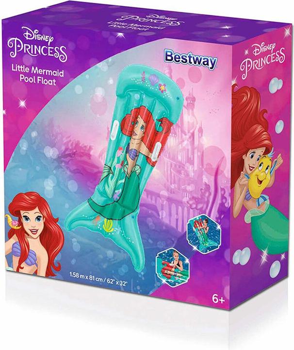 Produktbild Bestway Disney Luftmatratze Little Mermaid 158 x 81 cm