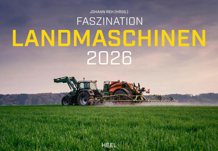Produktbild Faszination Landmaschinen Kalender 2026 (Harter Einband, Deutsch)