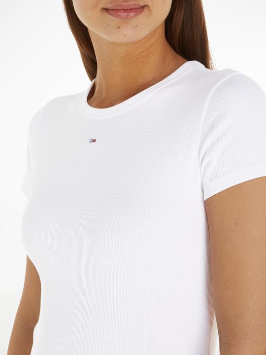 Actual product image Tommy Jeans Tjw Slim Essential Rib Ss Ext (M)