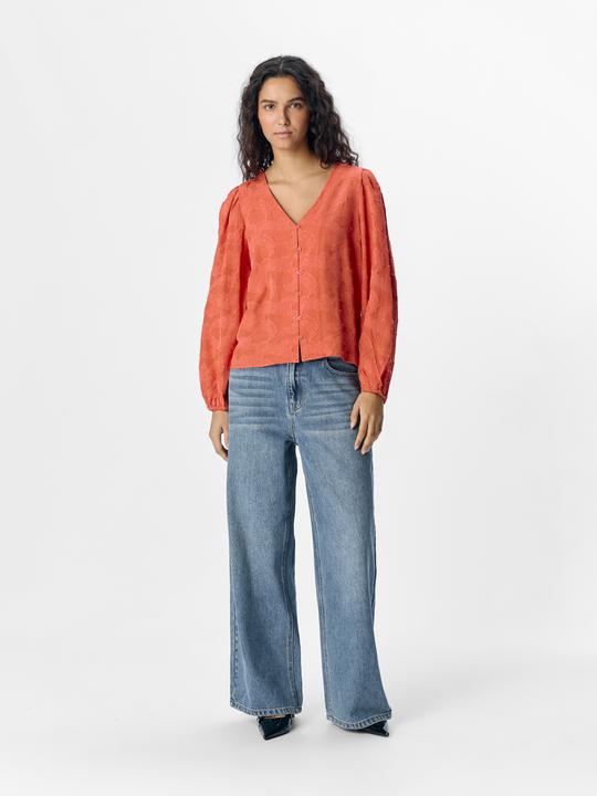 Produktbild Object Jacquard Hemd (38)