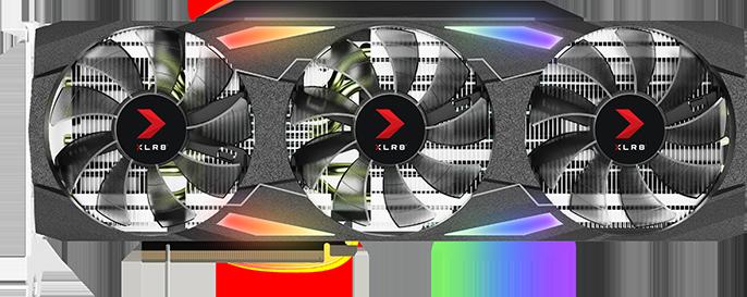 Produktbild PNY VCG3080T12TFXMPB Grafikkarte NVIDIA GeForce RTX 3080 Ti GDDR6X (12 GB)