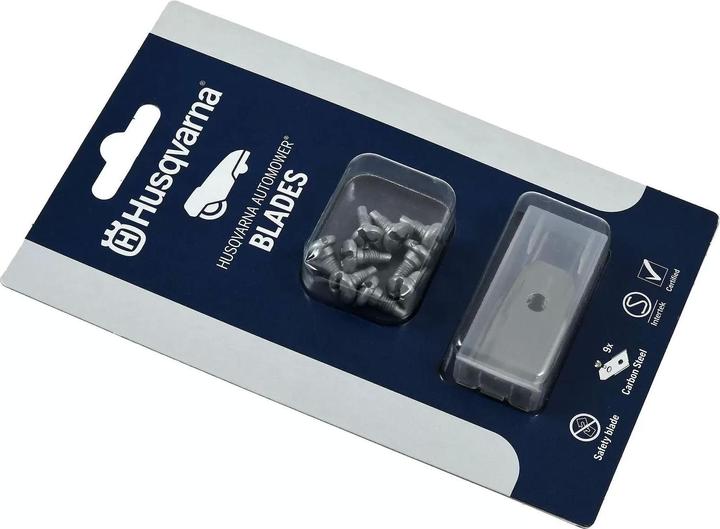 Actual product image Husqvarna Messersatz 9 Stück (Mowing robot, Lawn mower blades + replacement blades garden machinery)