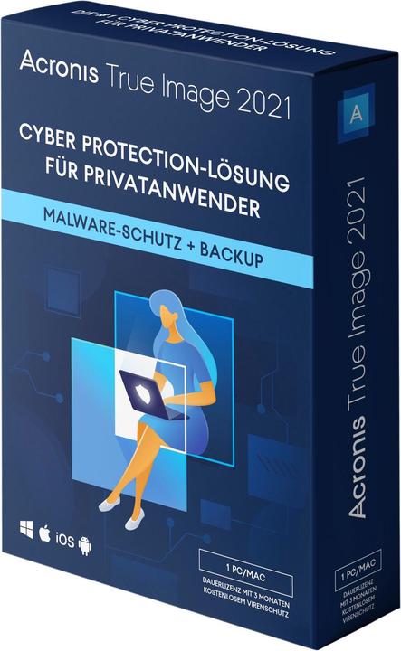 Acronis True Image 2021 Box 1 (1 User, unlimited)