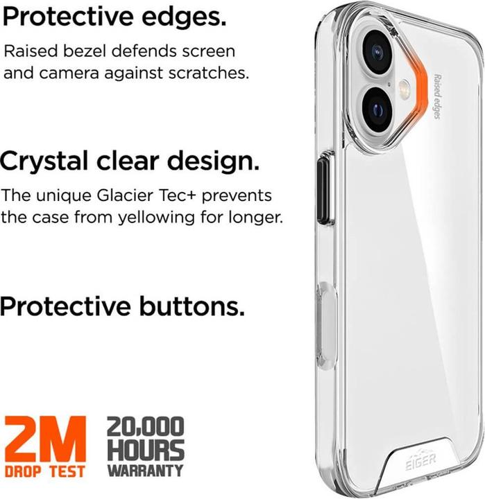 Produktbild Eiger Glacier Case (Apple iPhone 16)