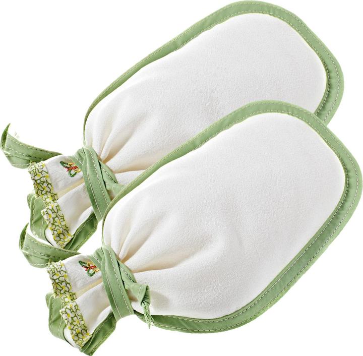 Immagine prodotto Natura Punto Guanto esfoliante per viso e corpo, bianco, verde