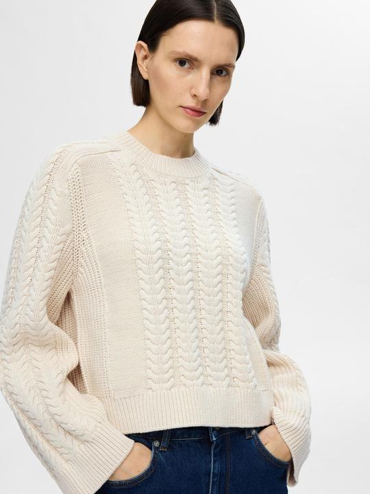 Immagine prodotto Selected Femme Maglia in maglia a cavo (L)