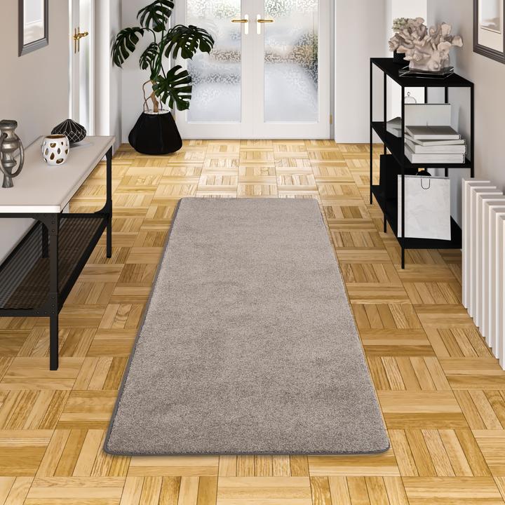 Actual product image Snapstyle High pile luxury velour runner carpet Touch (80 x 400 cm)