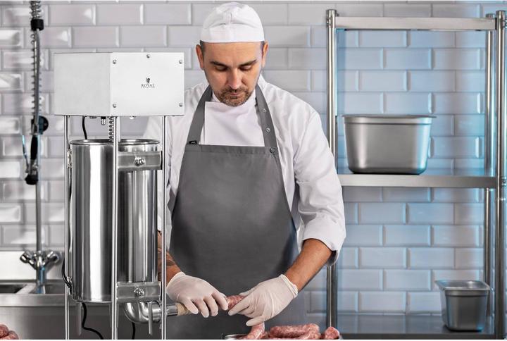 Produktbild Royal Catering Wurstfüller Wurstfüllmaschine Wurstmaschine Edelstahl Wurstpresse 15 L 260 W