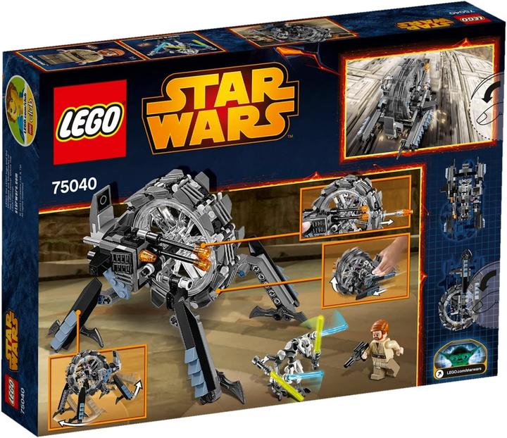 Produktbild LEGO General Grievous' Wheel Bike (75040, LEGO Star Wars)