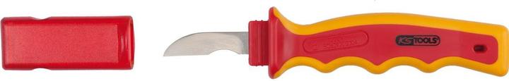 Produktbild KS Tools Kabel-Abisoliermesser mit Schutzisolierung (20 cm)