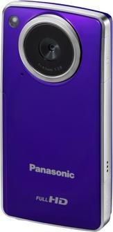 Produktbild Panasonic HM-TA1, Full-HD Pocket Camcorder, Violett (1 x)