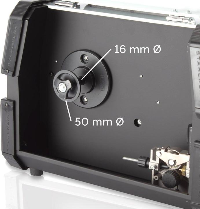 Actual product image Stahlwerk Welding machine MIG MAG 200 ST IGBT shielding gas with 200 amps MMA E-Hand