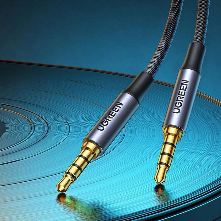 Produktbild Ugreen AV183 cable 10648 mini jack 3.5mm / mini jack 3.5mm 1m - gray (1 m)
