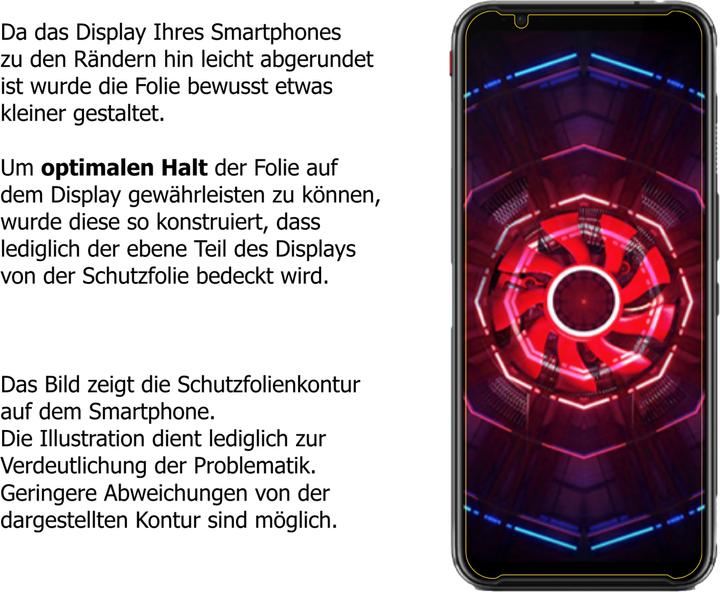 Actual product image Dipos Screen Protector Anti-Shock (2 Piece, Nubia Red Magic 3)