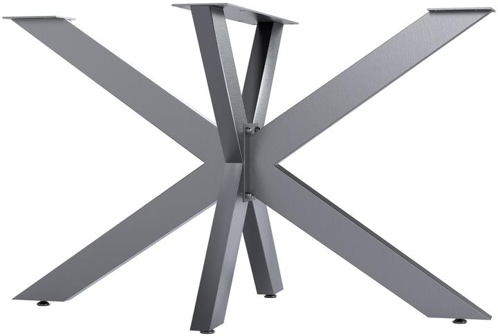 Image du produit CLP Pieds de table Hardwick en acier en forme d'étoile Hauteur 71 cm