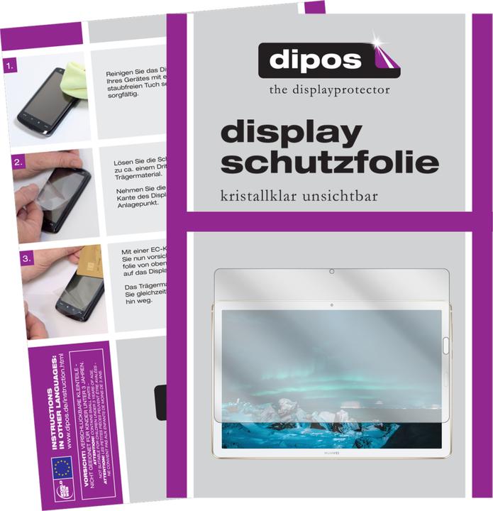 Image du produit Dipos Film de Protection d’écran Crystalclear (2 pièce(s), Huawei MediaPad M6 10.8)