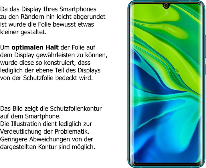 Produktbild Dipos Blickschutzfolie 4-Way Privacy (1 Stück, Xiaomi Mi Note 10 Pro)