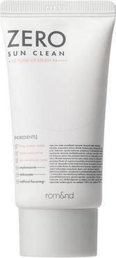 Rom&Nd ZERO SUN 02 Tone Up SPF50 PA Daily Sunscreen Brightening Non-Greasy Watery Texture Soft Finish Power (Sonnencreme, SPF 50+)