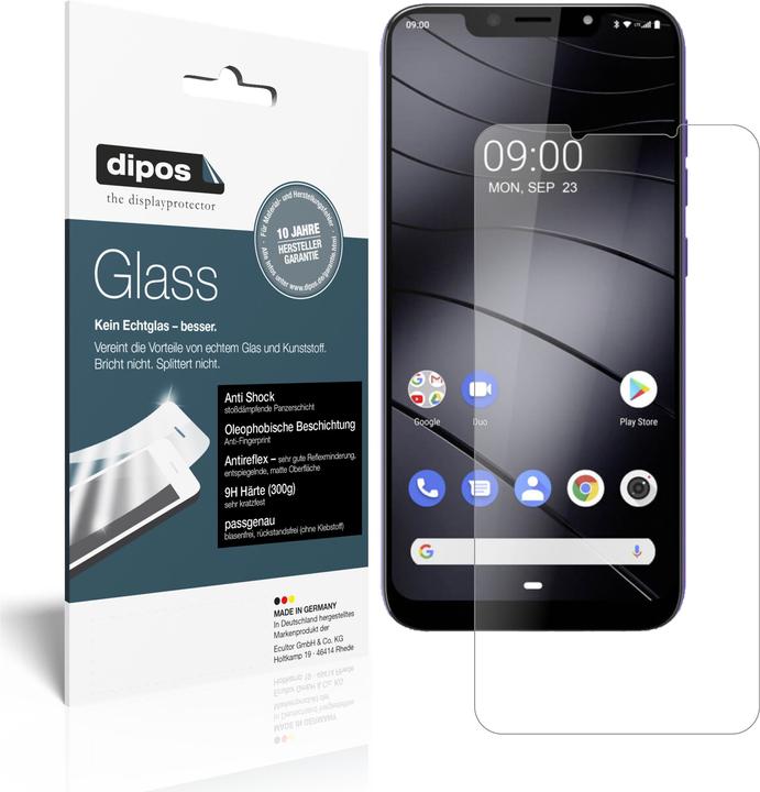 Actual product image Dipos Screen Protector Anti-Shock (2 Piece, GS195)