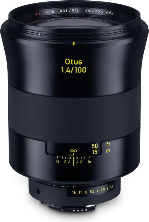 Actual product image Zeiss Otus T* 1.4 / 100 mm ZF.2 (Nikon F, full size)