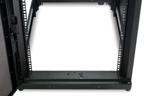 Produktbild APC NetShelter SX - Schrank - Schwarz - 48U - 48.3 cm (19") (48 HE, 19 Zoll Rack)
