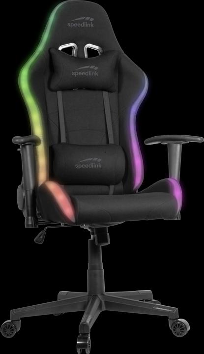 Speedlink REGYS RGB Gaming Chair schwarz RGB-Beleuchtung Atmungsaktive Bezüge