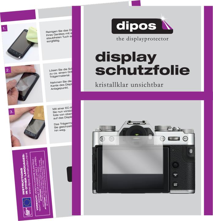 Actual product image Dipos Screen Protector Crystalclear (Screen protector, X-T30)