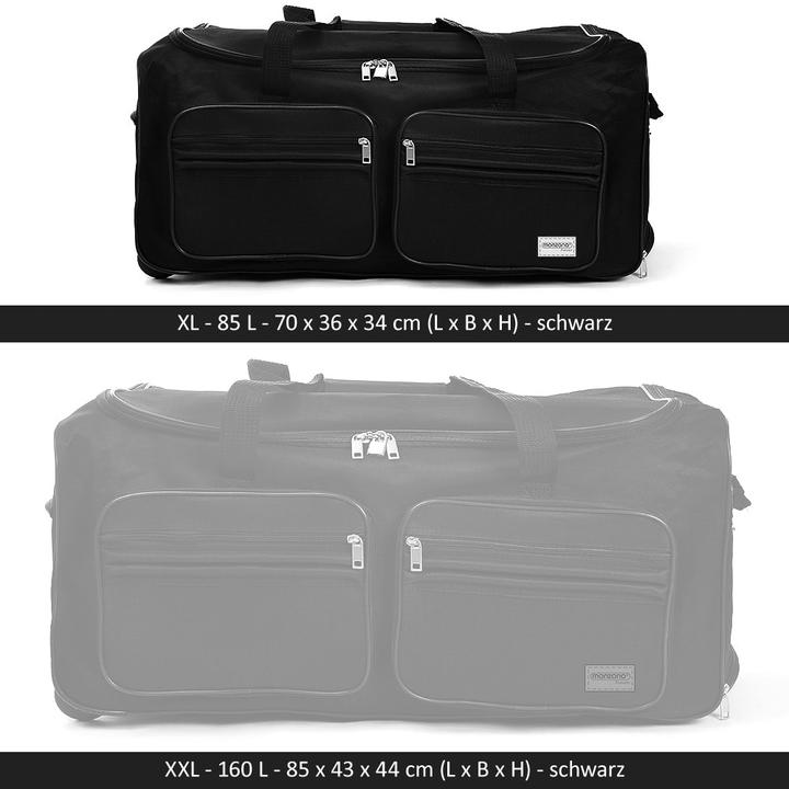 Actual product image Monzana Sacca da viaggio (85 l, L (90 - 115l))
