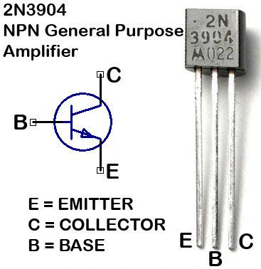Image du produit OEM 10 pcs. 2N3904 NPN Bipolar Transistor