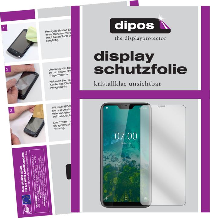 Produktbild Dipos Displayschutzfolie Crystalclear (6 Stück, Krüger & Matz Live 7)