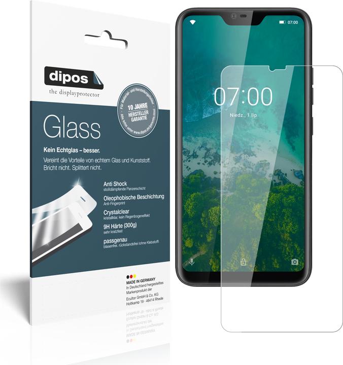 Actual product image Dipos Screen Protector Anti-Shock (2 Piece, Krüger & Matz Live 7)