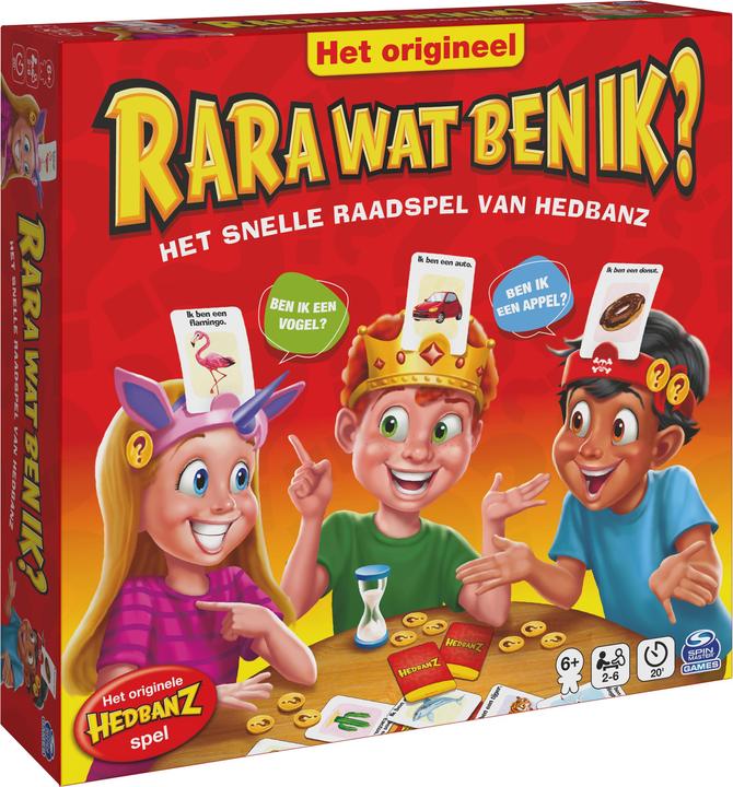 Image du produit NoName Hedbanz Rara Wat Ben Ik? (Néerlandais)