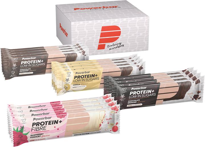 Powerbar Protein Plus Low Sugar Multiflavour Box (16 Stk., 560 g)