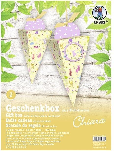 Produktbild Ursus 5 Geschenkboxen Chiara.514-00-02 (Geschenkbox, 5 x)