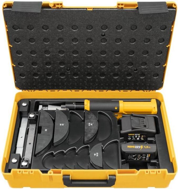 Image du produit Rems Hydro-Swing 22V Set 16-20-25/26-32 Plieuse de tubes sur batterie pour tubes en cuivre + composite