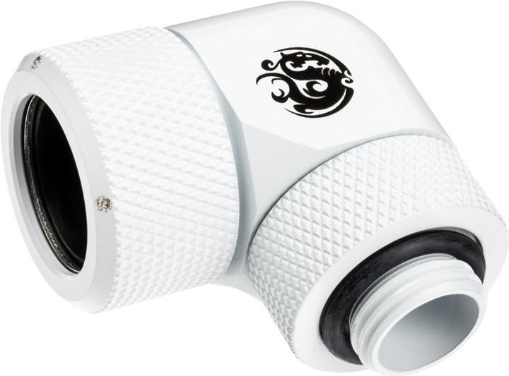 Produktbild Bitspower Advanced Multi-Link Adapter Anschluss 90 Grad G1/4 Zoll AG auf 16mm AD Hardtube - drehbar