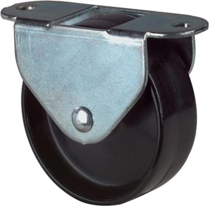 Produktbild BS Rollen Kastenrolle Rad-Ø 30 mm Tragfähigkeit 40 kg Material Rolle Kunststoff mit Anschraubplatte