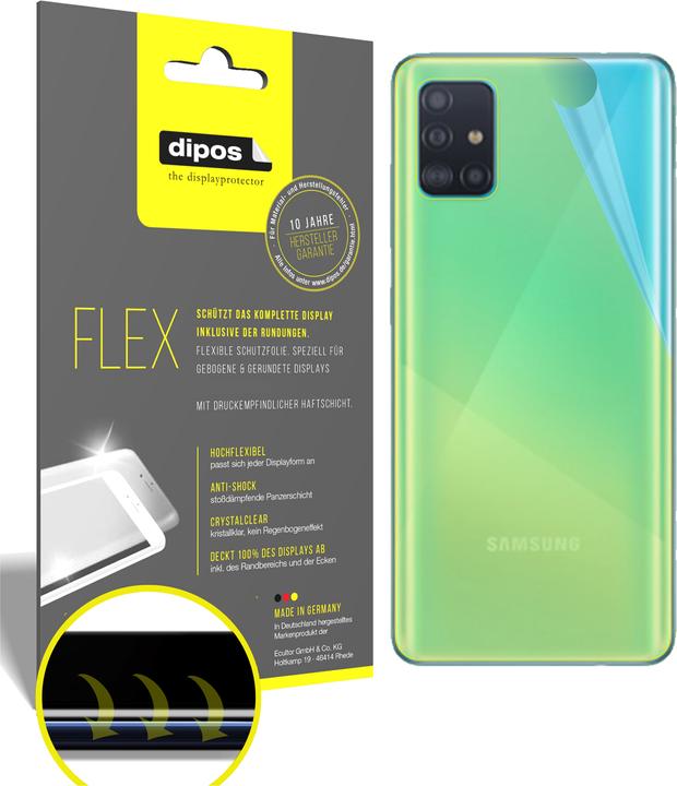 Image du produit Dipos Film de Protection d’écran Full-Cover 3D (2 pièce(s), Samsung Galaxy A71)