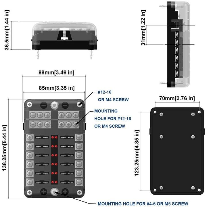 Actual product image Voltima Fuse holder (20 A)