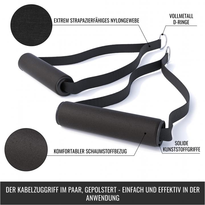 Produktbild Gorilla Sports Kabelzug Griff Paar