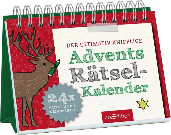 Produktbild Der ultimativ knifflige Rätsel-Kalender