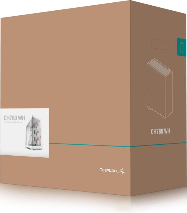 Actual product image Deepcool CH780 WH (mATX, ATX, Mini-ATX, E-ATX)